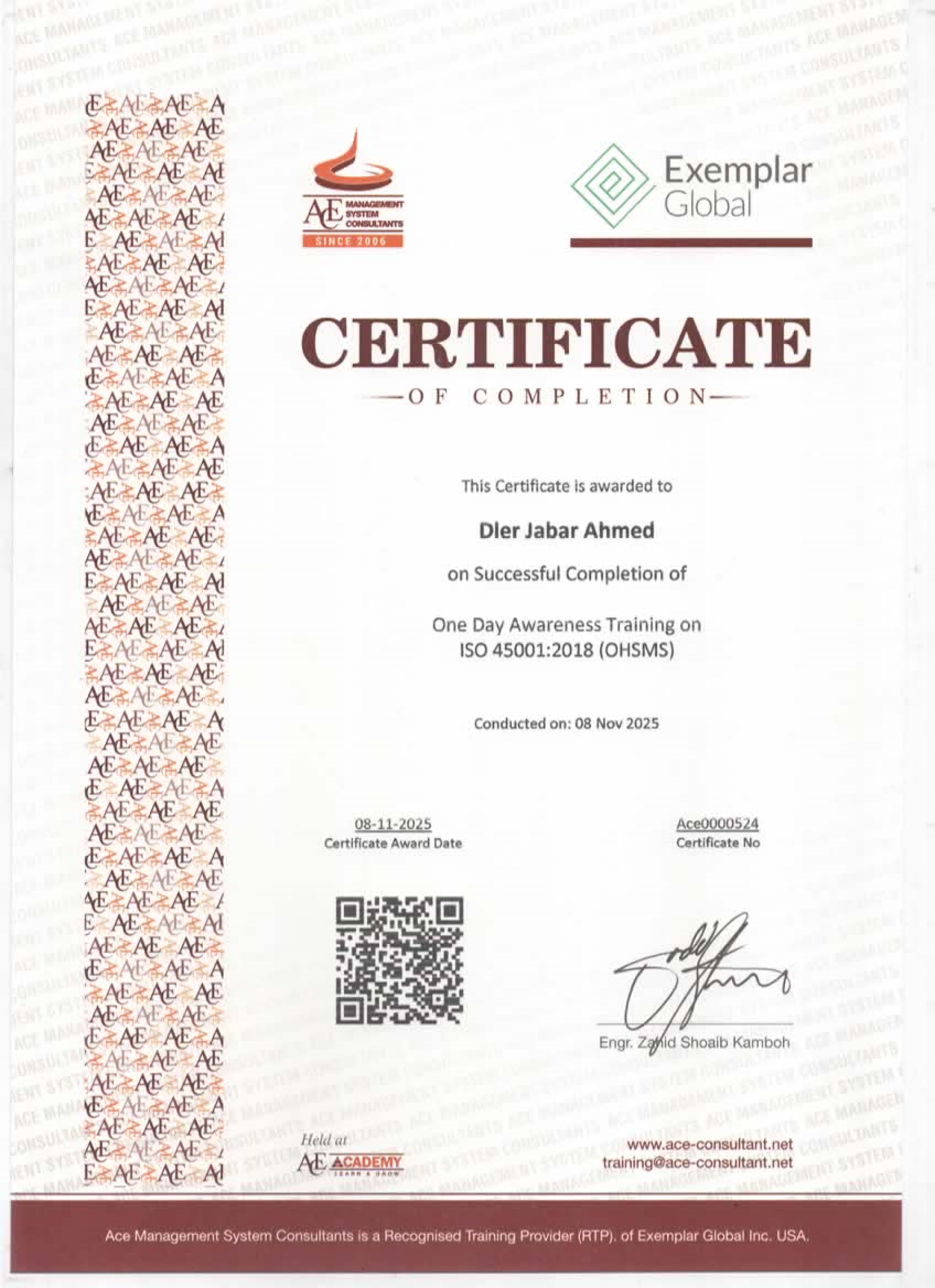 course